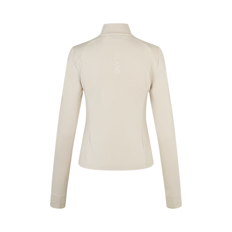 Lightweight fleece jacket for riding and stable wear