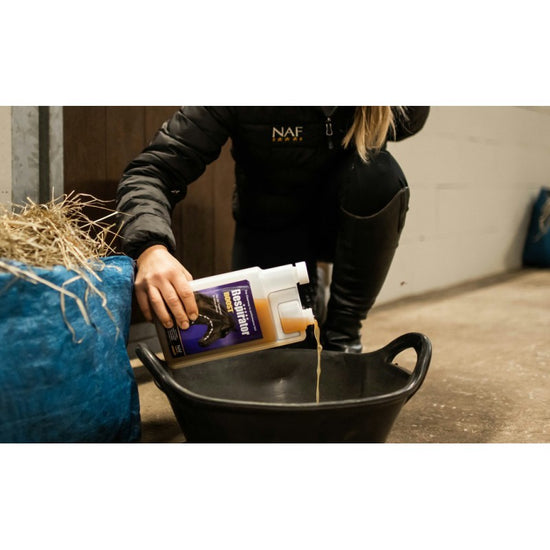 Natural lung support for horses