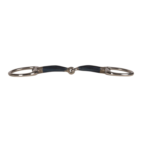 Nickel-free Sweet Iron horse bit with stable fixed Eggbutt rings