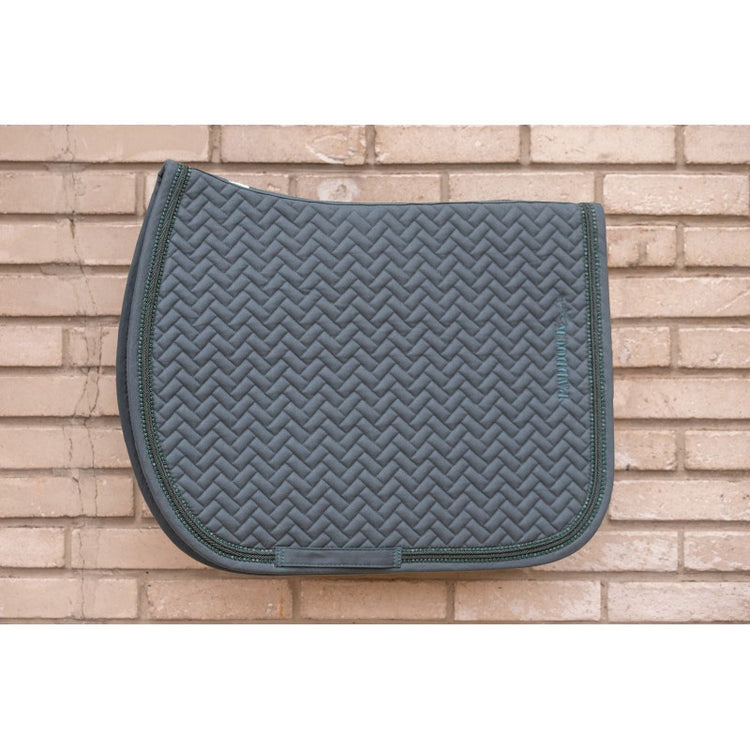 Rhinestone trimmed saddle pad