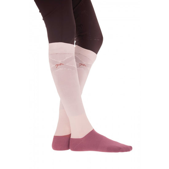 Penelope Gummy boot socks with a close comfortable fit for tall riding boots and paddock boots.