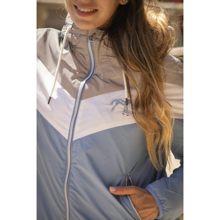 Penelope equestrian lecciblock windbreaker