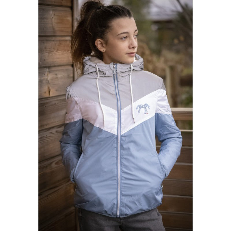 fleece lined windbreaker for horseback riding