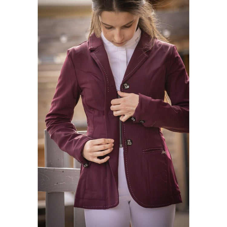 kids equestrian airbag show jacket