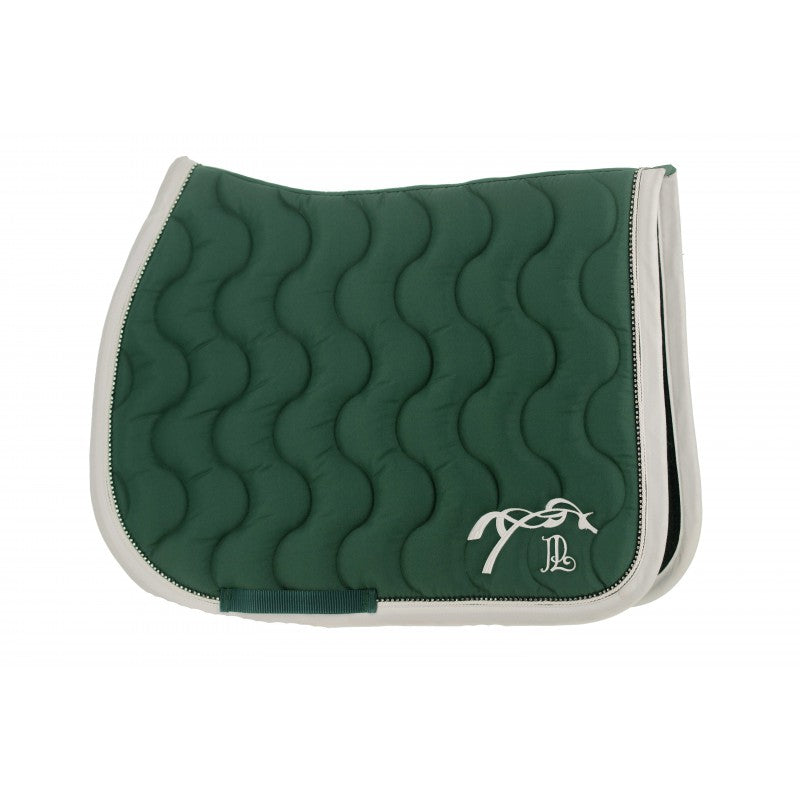 wave quilted saddle pad