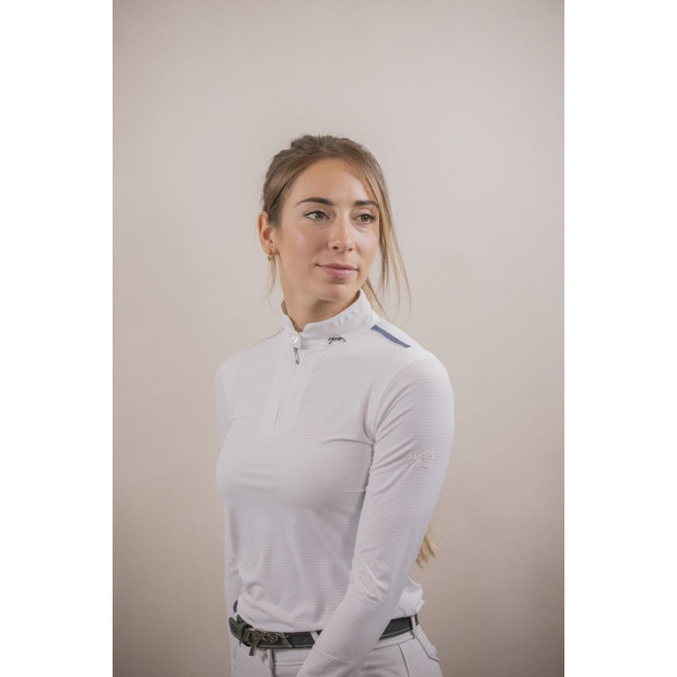Penelope equestrian long sleeve show shirt