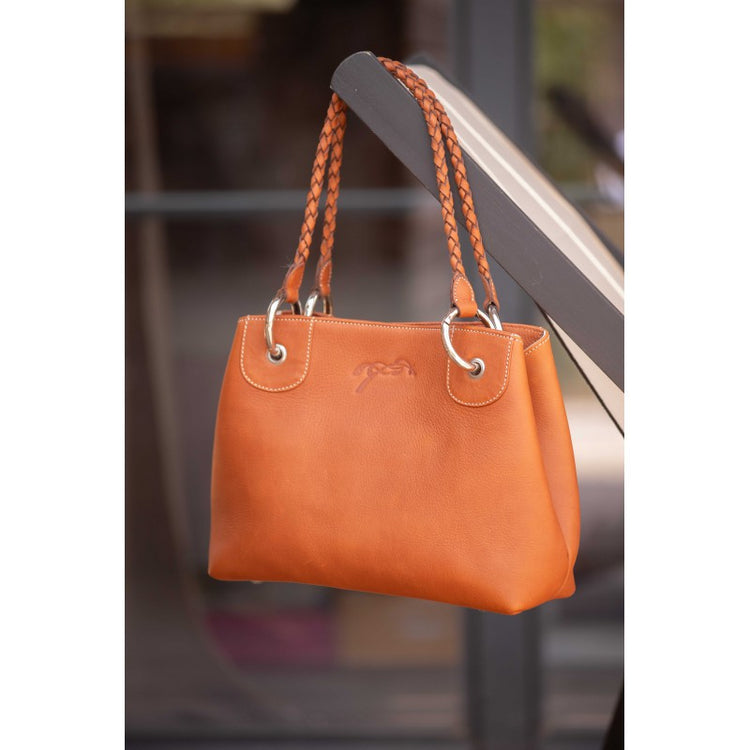 braided handle bag