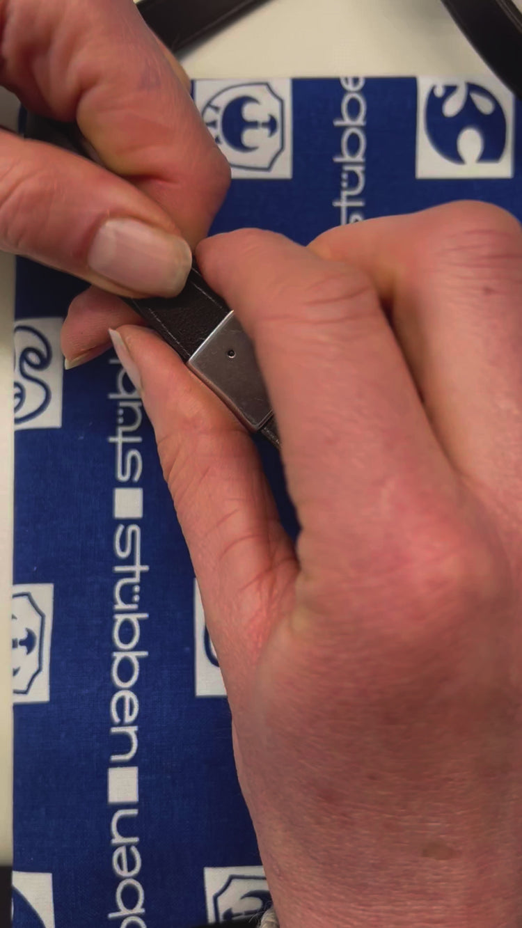 Trense 2305 Leitrim mit Spezial Reithalfter kombiniert und Slide&Lock Verschluss