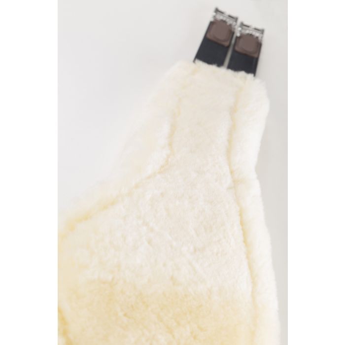 breathable real sheepskin girth