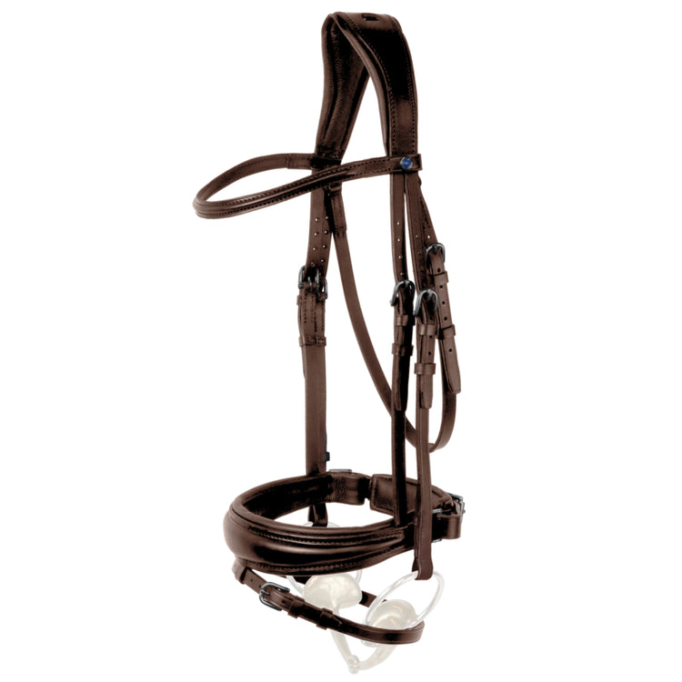 2-in-1 dressage bridle with Switch system