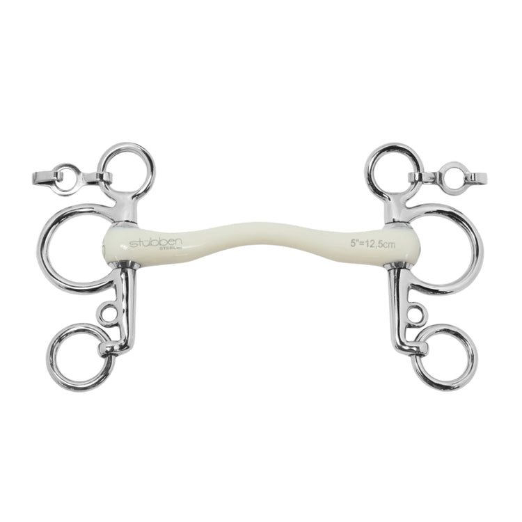 Stübben flexible Baby Pelham horse bit from the Fine Line collection.