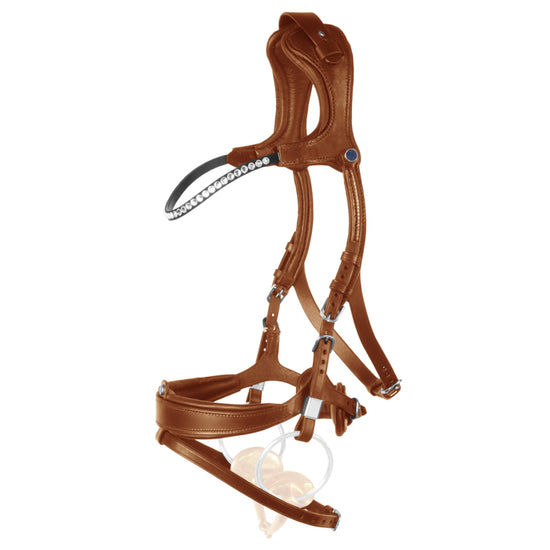 Stübben 2515 Freedom II Magic Tack horse bridle with Slide&Lock buckles.