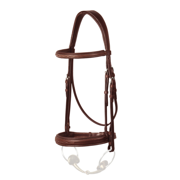 Stübben Hunter Bridle featuring a classic leather design for horses.