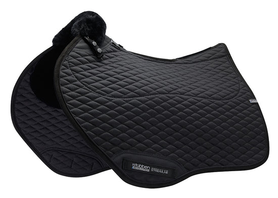 Stübben Streamline Lambswool Close Contact Jumping Pad for jumping saddles.