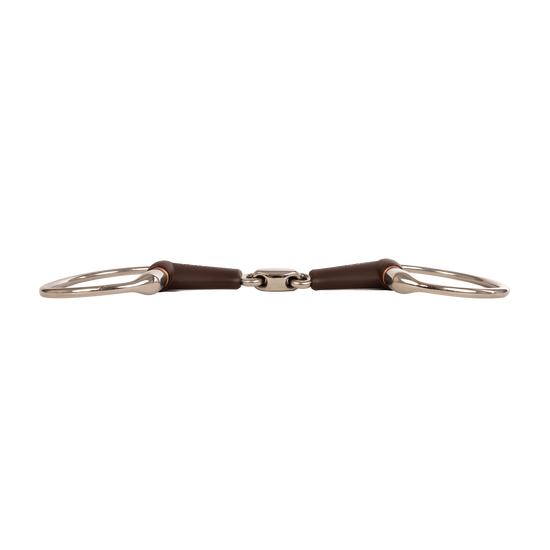 Velari Eggbutt Flex Double Jointed Medium horse bit