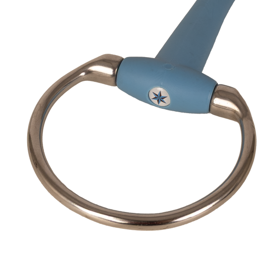 Velari Flex Medium bit with straight synthetic mouthpiece
