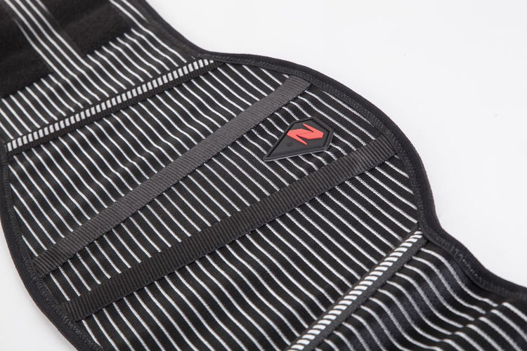 Zandona back support belt designed around the demands of equestrian sport.