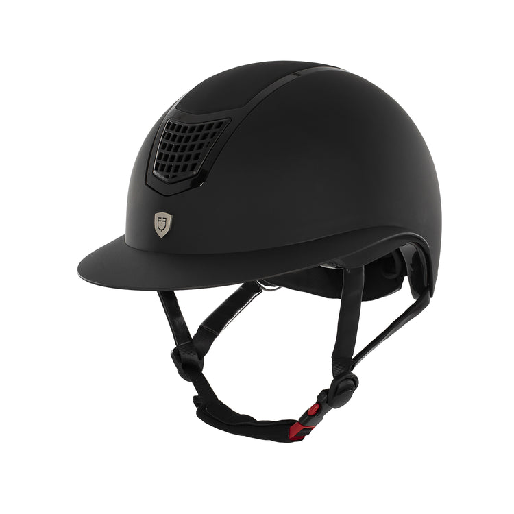 Equestro Eclipse Plain Matt Wide Viser Helmet