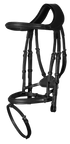 Bridle with cut back headpiece