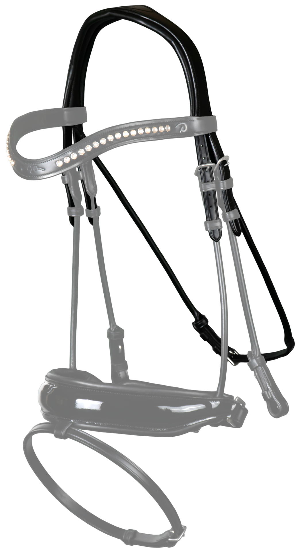 Rolled Leather Anatomic Headpiece