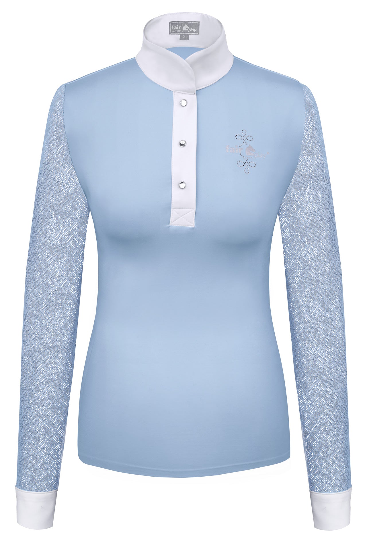 Light blue show shirt