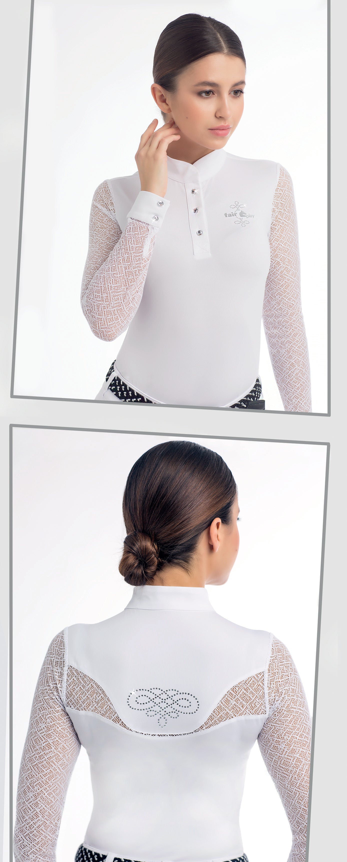 ladies dressage competition shirt