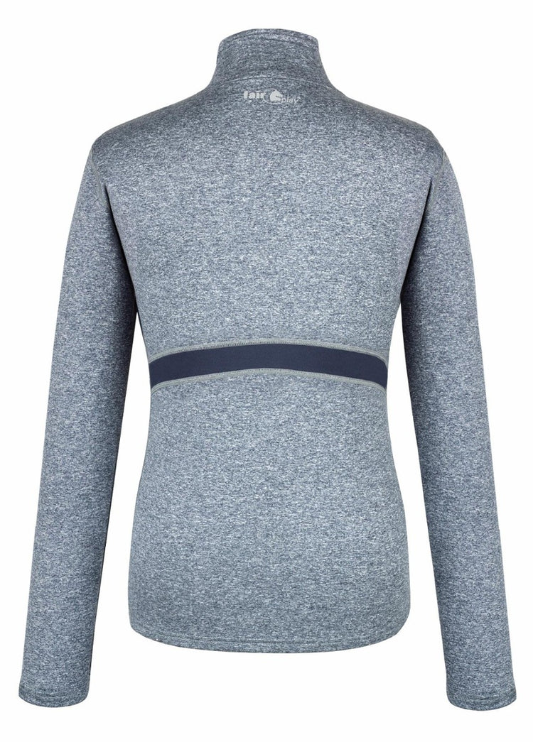 Ladies riding base layer grey
