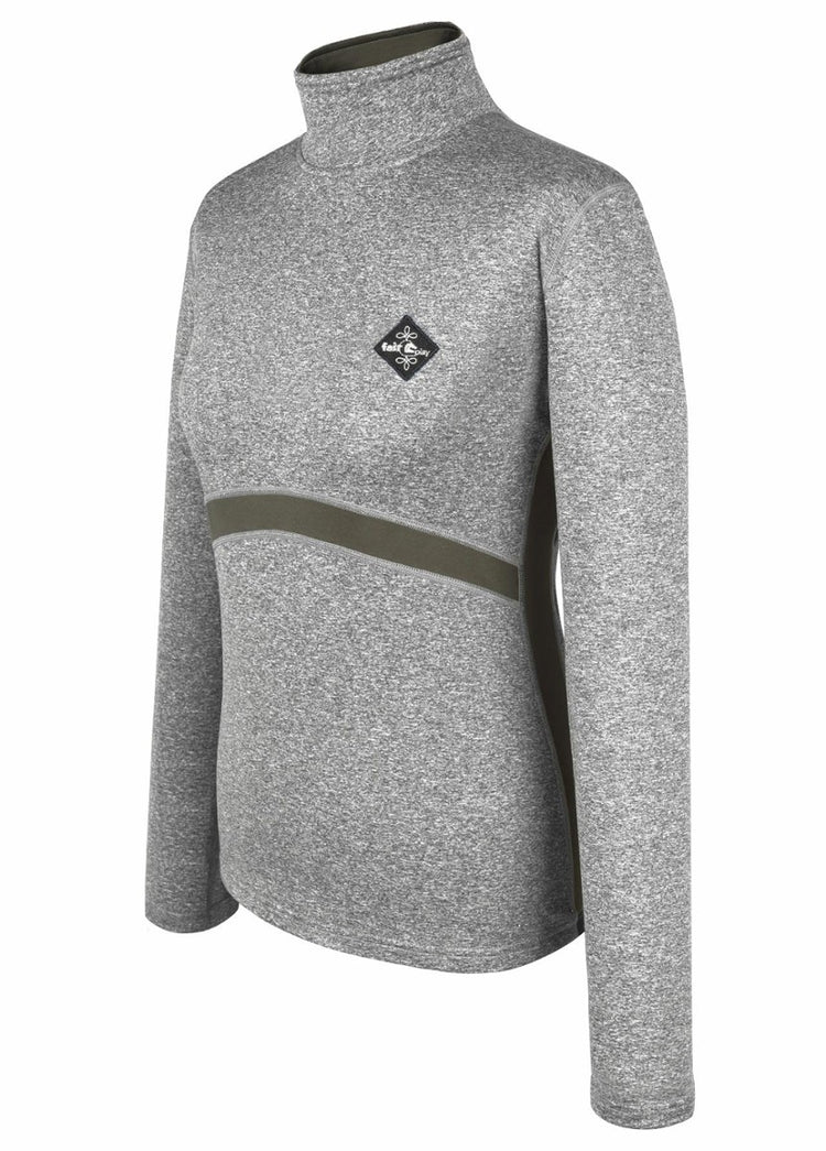 Ladies riding base layer olive