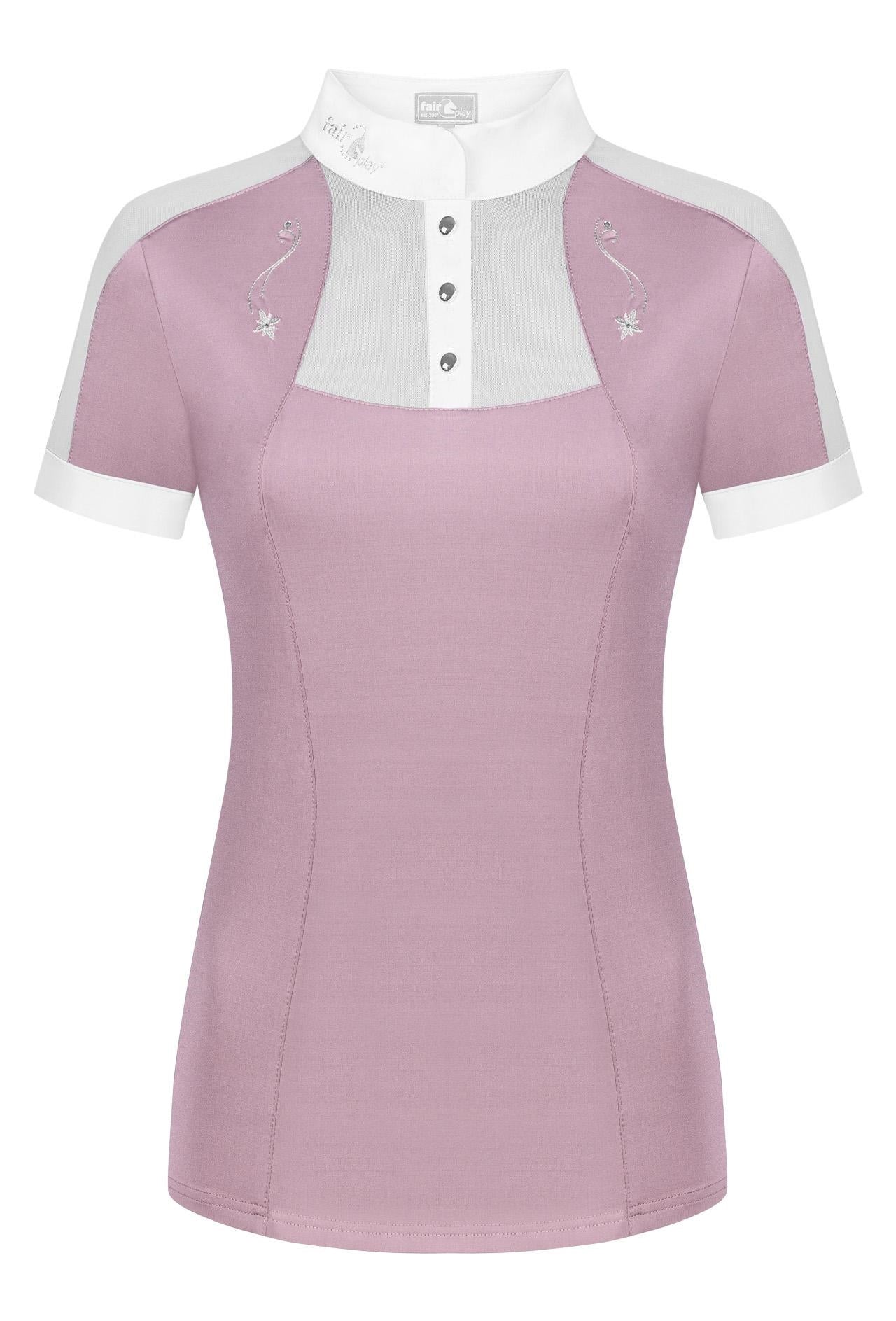 Rosa Turnierbluse günstig