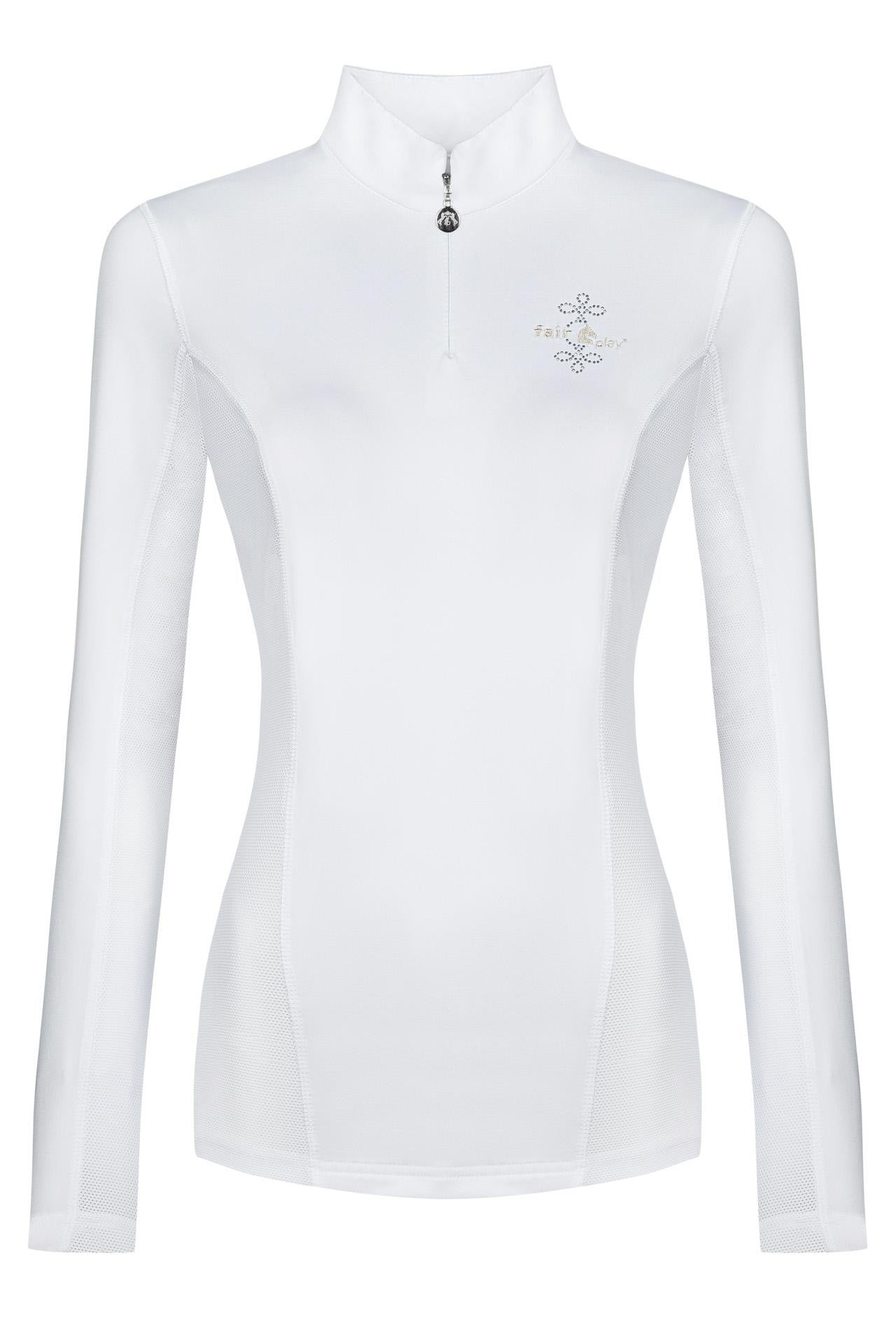 White longsleeved Showshirt