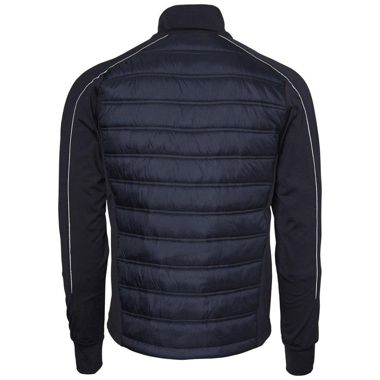 Navy jacket for riding from mountain horse