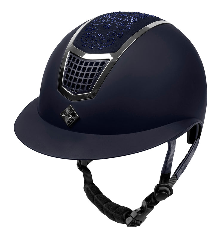 Wide brim helmet with sparkle