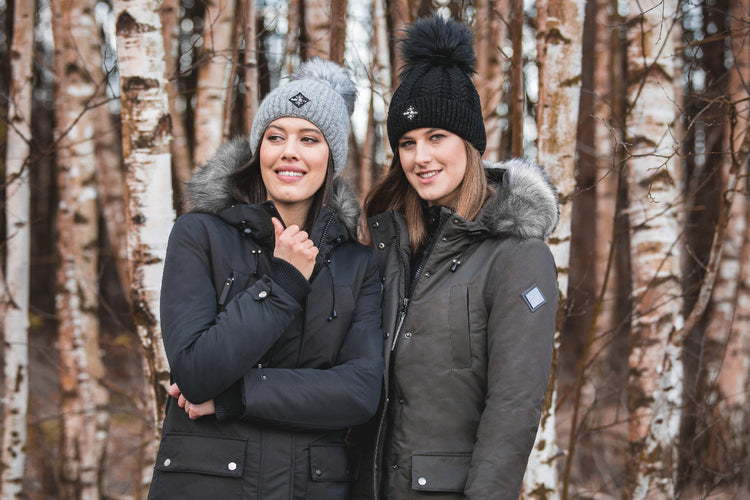 Fair Play black or olive parka