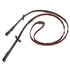 Web reins narrow with 9 leather stops and hooks
