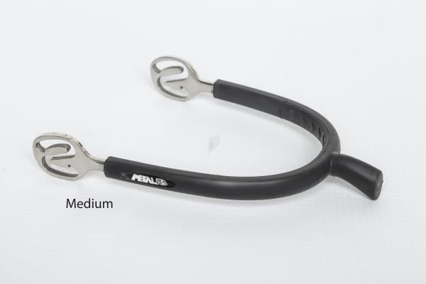 Flat head spurs with rubber