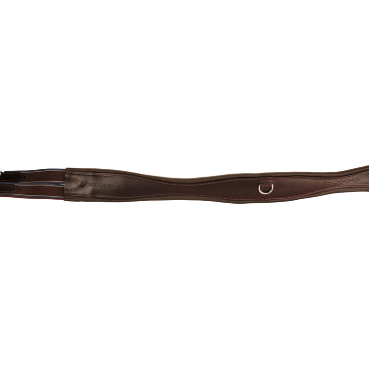 Dark Brown leather saddle girth
