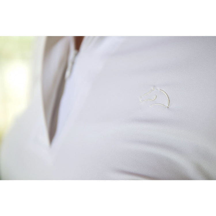 HKM logo white shirt for competitions