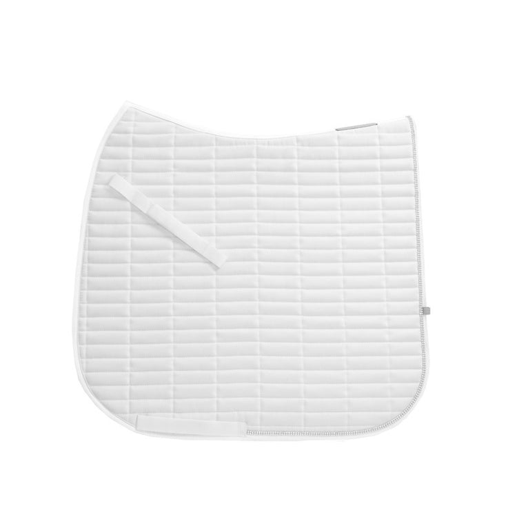 white saddle blanket with crystals