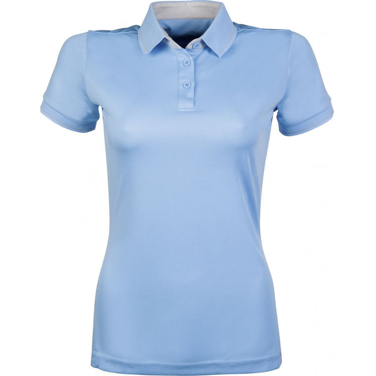 Light blue polo shirt