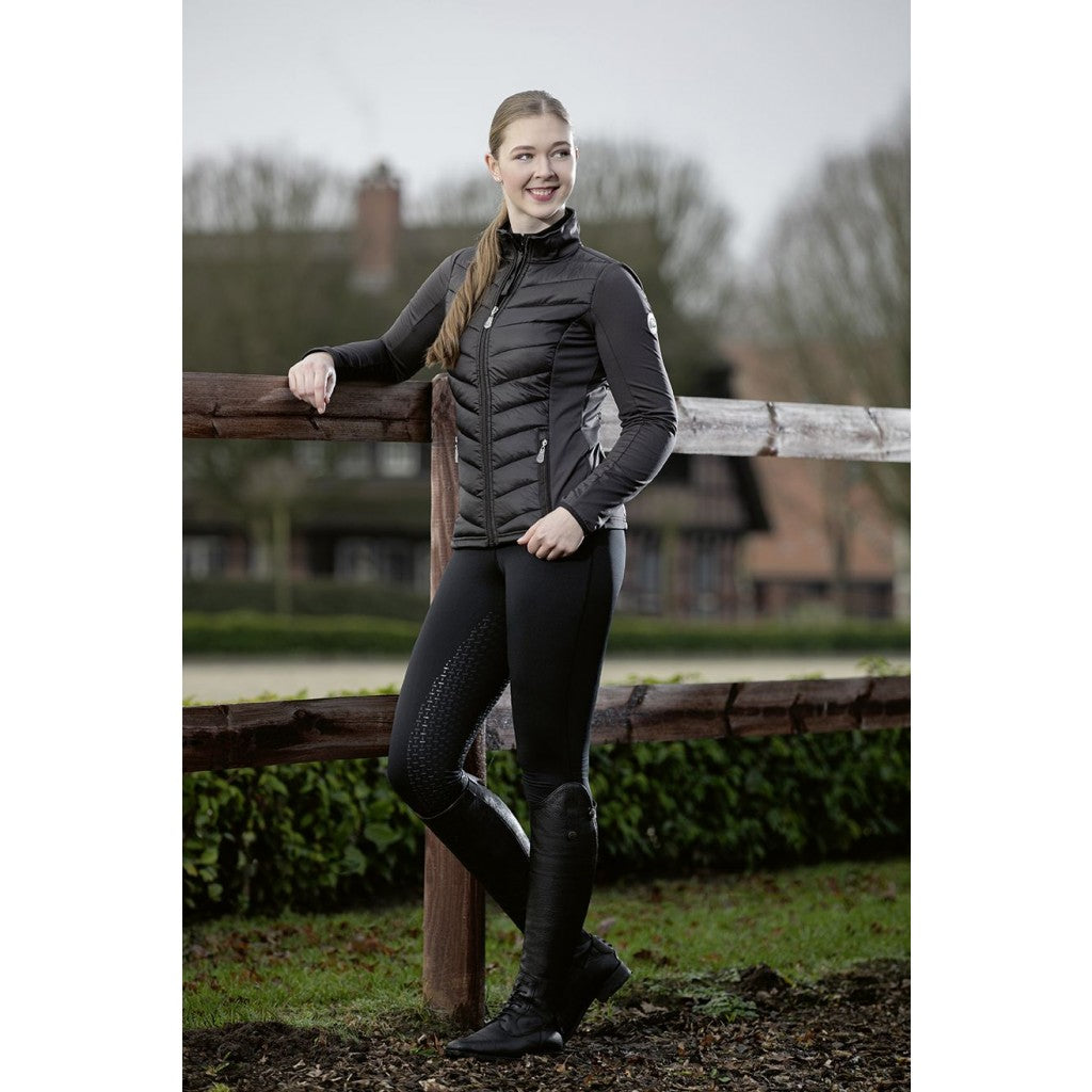 black  sporty leggings