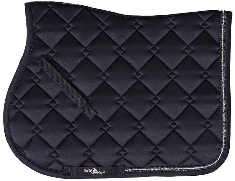 Navy Saddle Cloth