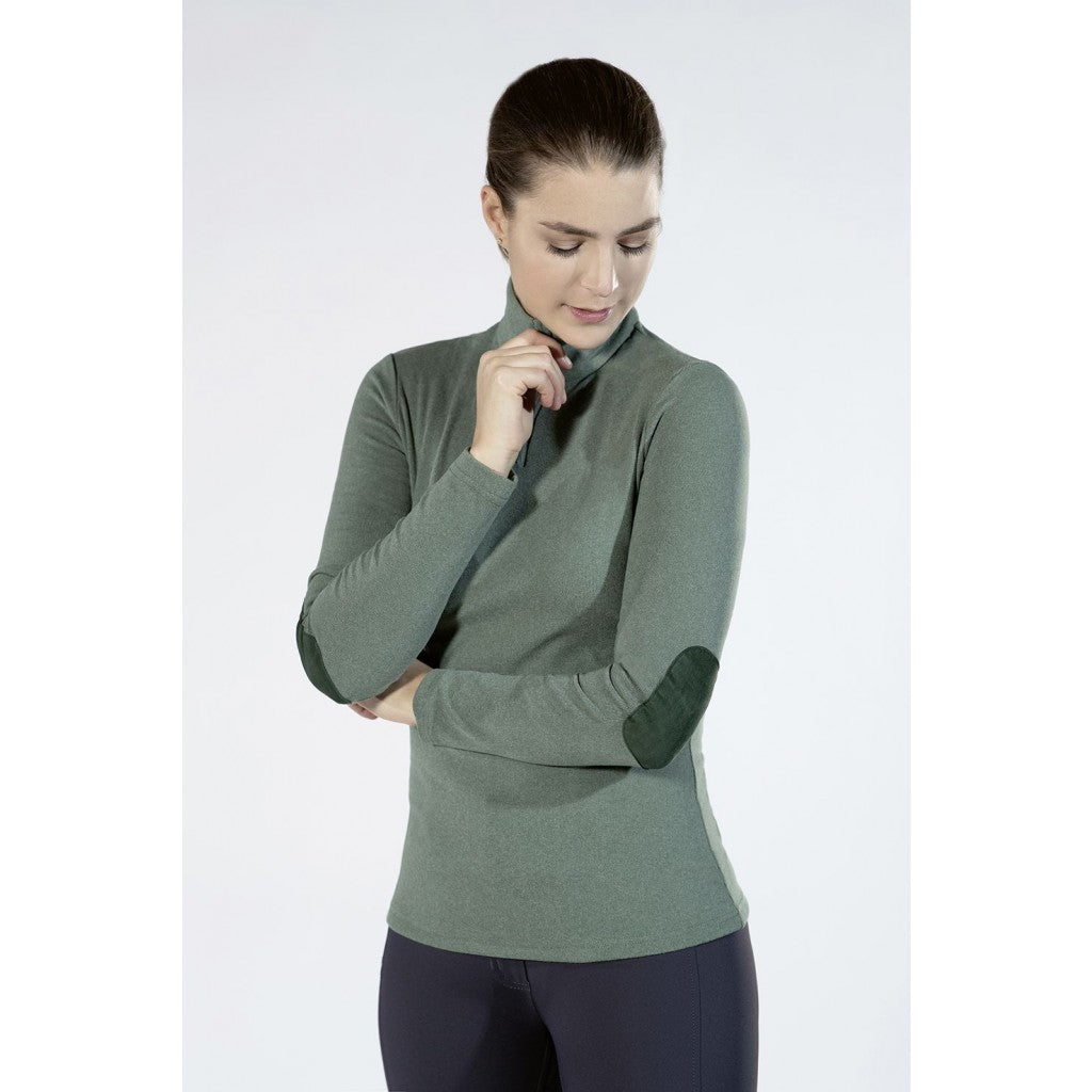 Dark green equestrian base layer