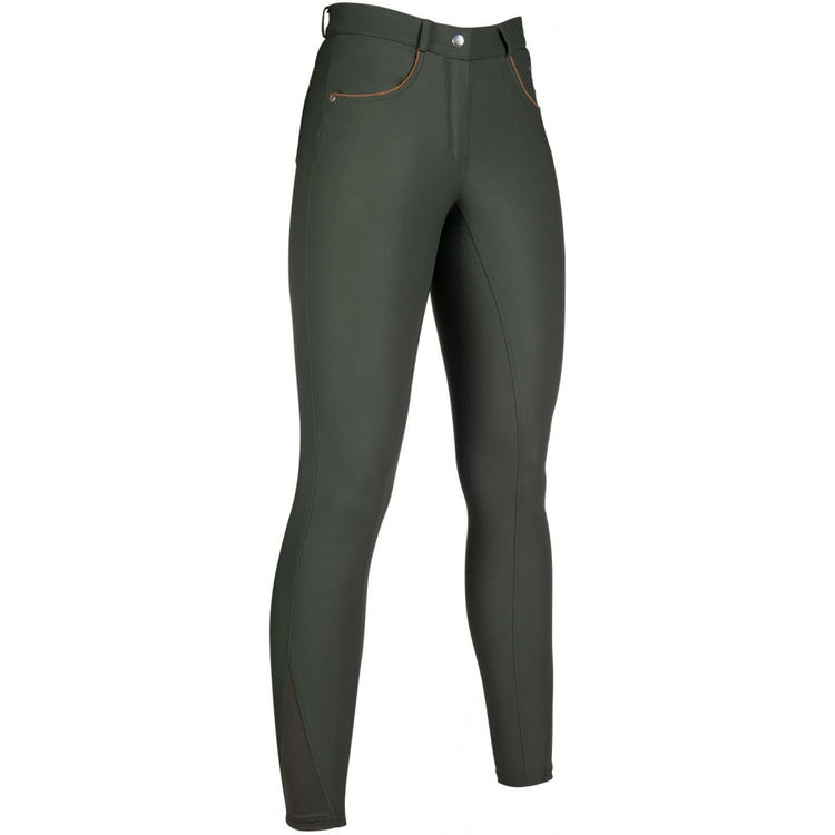 green full seat breeches