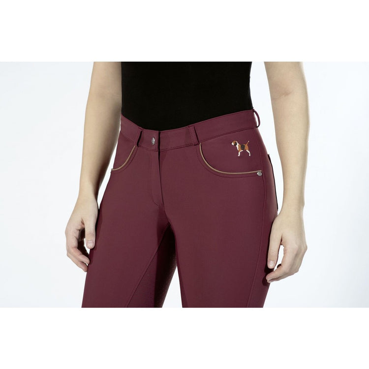ladies full seat gel breeches