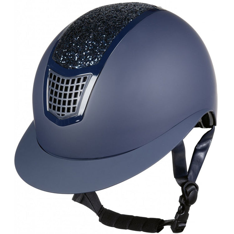 Sparkly horse riding helmet