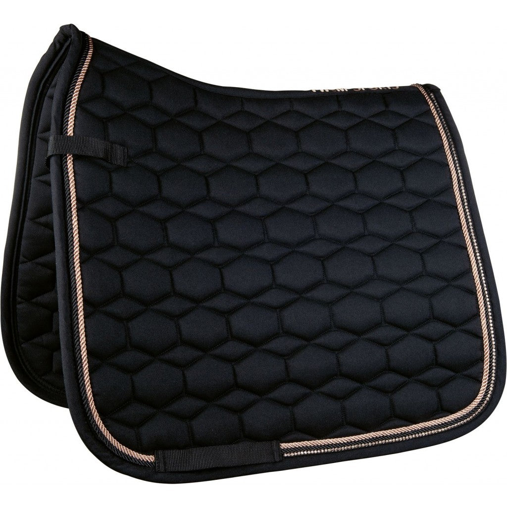 HKM Rose Gold saddle pad