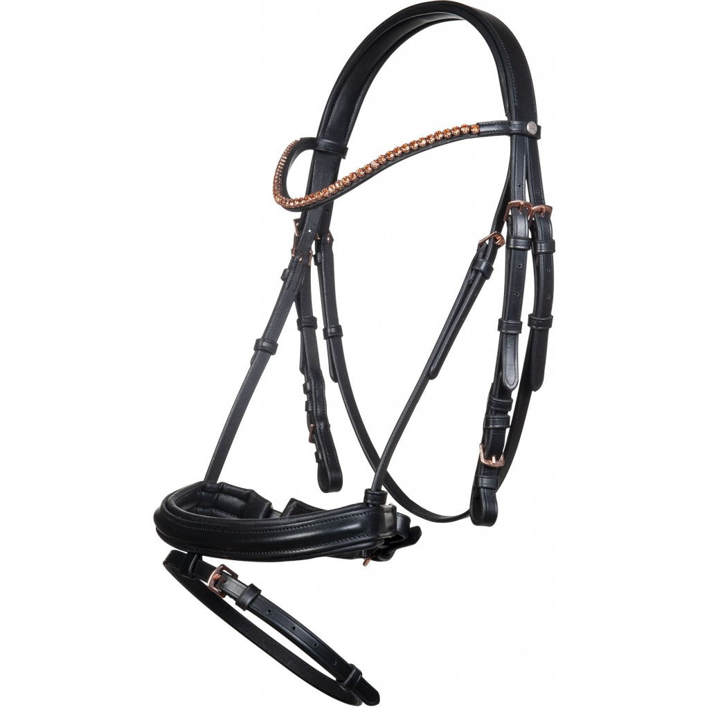 Rose gold bridle