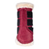 Wine red boots
