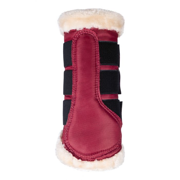 Wine red boots