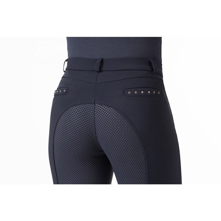 Silicone full seat winter breeches